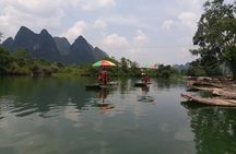 1-Day Tour:Yangshuo Yulong Bamboo Boat and Ruyi Peak Cable Car from Guilin Hotel