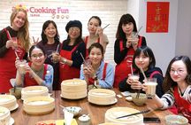 Xiao Long Bao, Pork thick soup, Bubble milk tea. Taiwan Traditional Light Meals Experience-B (Taipei Cooking Class)