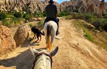 Horse Riding in Cappadocia in fairy chimeys