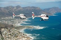 Cape Town: 25min Helicopter Flight with Complimentary Boat Cruise