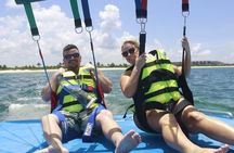 Parasailing and Speedboat Tour in Cancun