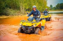 One hour quad ride between Nantes and La Baule