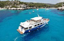 Tour of the beaches of southern Menorca with paella included