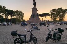 Rome "friccico de luna" tour with E-Scooter!