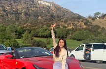 Ferrari "California T" Private Tour to Hollywood Sign View Point