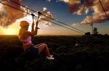 Xplor Fuego Tour,Wild Adrenalin, Round Transportation From Cancun