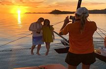 LUXURY Private Catamaran : BORA BORA SUNSET Sailing Experience