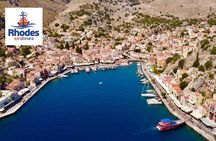 Fast Boat To Symi with a swimming stop at St George's Bay! (Only 1hr journey)