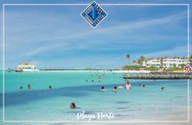 Luxury Catamaran tour to isla mujeres with transportation from Tulum