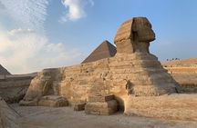Giza Pyramids, Sphinx & Chephren Temple Half Day Private Trip 