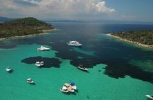 Blue Lagoon-Vourvourou Lunch Cruise from Ouranoupolis