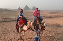 Camel Ride Sunsite around the Giza Pyramids Desert