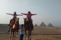 Camel Ride Sunsite around the Giza Pyramids Desert