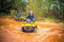 One hour quad ride between Nantes and La Baule