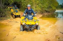One hour quad ride between Nantes and La Baule