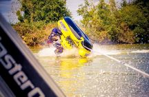 Towed buoy session in Loire Atlantique