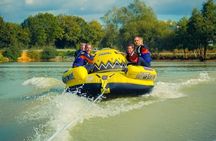 Towed buoy session in Loire Atlantique