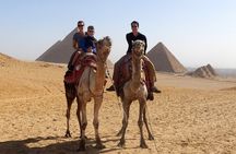 Giza pyramids, Sphinx, Camel ride and Grand Egyptian museum