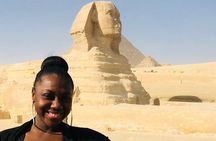 Giza pyramids, Sphinx, Camel ride and Grand Egyptian museum