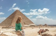Giza pyramids, Sphinx, Camel ride and Grand Egyptian museum