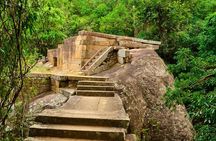Ritigala, Kala Wewa and Namal Uyana from Sigiriya
