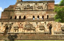 Ritigala, Kala Wewa and Namal Uyana from Sigiriya