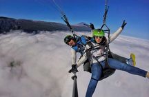 GOLD paragliding flight including videos/photos, t-shirt and a bottle of Cava