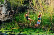 Awesome Adventure at Xenotes Park! From Playa Del Carmen & Cancun