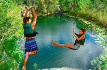 Awesome Adventure at Xenotes Park! From Playa Del Carmen & Cancun