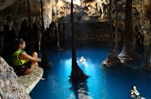 Awesome Adventure at Xenotes Park! From Playa Del Carmen & Cancun