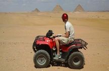Quad Bike Ride Around Giza Pyramids Private Desert Safari Trip