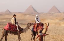 Sunset Camel Ride around the Giza Pyramids Desert
