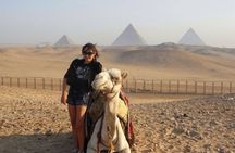 Sunset Camel Ride around the Giza Pyramids Desert