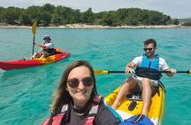Guided kayaking tour to Pakleni islands