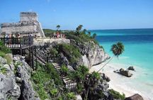 Tour 4X1 visit incredible places in one place, Tulum, Coba, a cenote & Playa. 