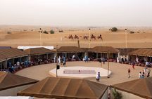 Sunset Camel Trek & Red Dunes Safari with BBQ at Al Khayma Camp From Dubai