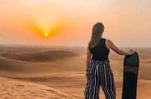 Red Dunes , Sandboarding, Camel Ride & BBQ at Al Khayma Camp