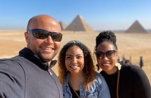 Giza pyramid, Sphinx, ATV,Lunch, Camel , Dinner cruise& shopping 