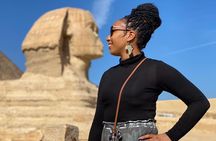 Giza pyramid, Sphinx, ATV,Lunch, Camel , Dinner cruise& shopping 