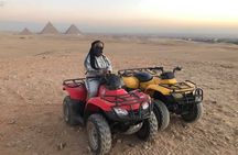 Giza pyramid, Sphinx, ATV,Lunch, Camel , Dinner cruise& shopping 