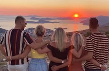 Dubrovnik sunset panorama & wine