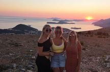 Dubrovnik sunset panorama & wine