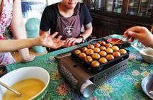 Osaka takoyaki and Matcha whisking