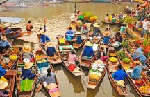 Damnoen Saduak Floating Market Private Tour with English Guide