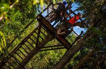Shared ATV, Zipline, and Cenote Adventure from Playa del Carmen