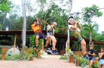 Extreme Adventure - ATV (single) Ziplines and Cenote from Playa del Carmen