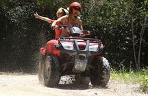 Shared ATV, Zipline, and Cenote Adventure from Playa del Carmen