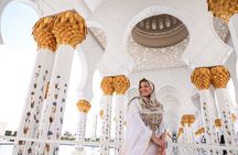 From Dubai To Abu Dhabi: Royal Palace, Grand Mosque &Etihad Tower