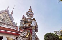 Damnoen Saduak Floating Market & Bangkok temple Private Tour with English Guide