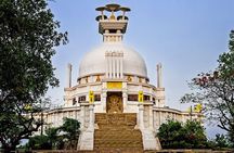 Discover Dhauli Shanti Stupa Bhubaneswar(Guided Halfday Sightseeing Tour by Car)